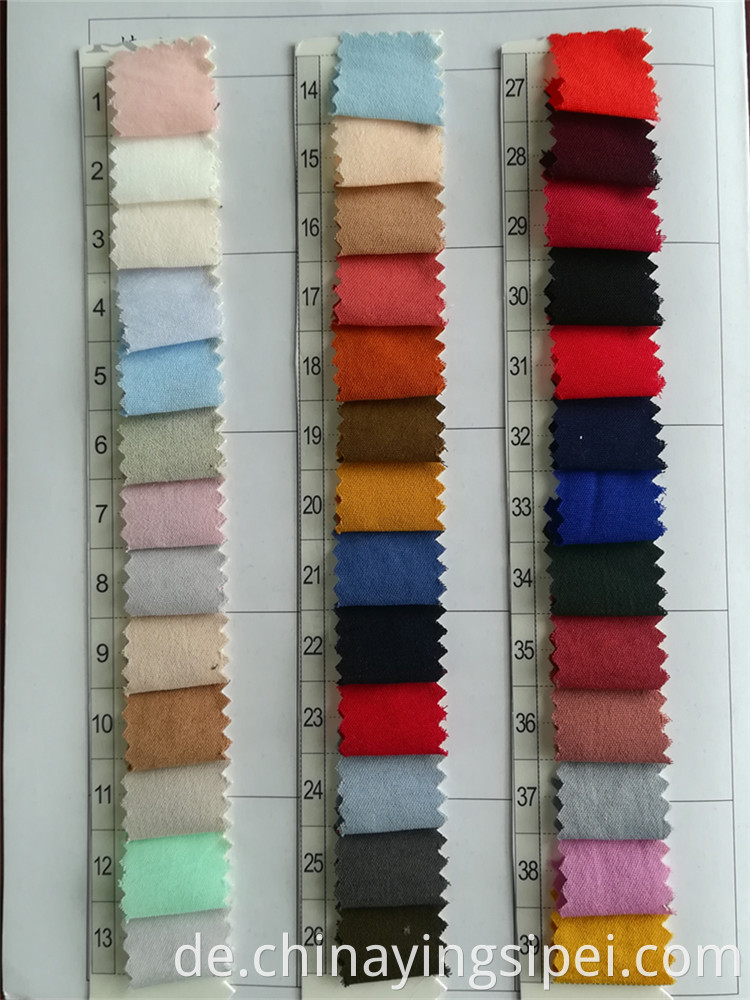 CEY NEUES PRODUKTE Weiche Spun Stoff 100%Polyester Textile Stoffe für Kleidungsstücke